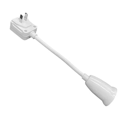 E27 Plug-in LED Light Socket dengan Switch-360 ° Pemegang lampu berputar untuk Penggunaan Dinding & Outlet | Palam EU/AS