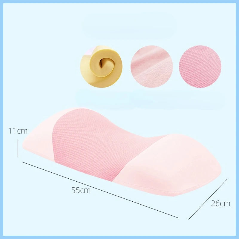 <tc><tc>Lunvail</tc></tc>™ Almohada lumbar para dormir CloudRest: soporte ergonómico de espuma viscoelástica para mayor comodidad en la espalda y la cintura