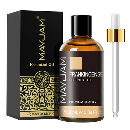 🌿 MayJam ™ 100 ml Pure Essential Oil - Premium Aromaterapy för diffusorer, luftfuktare och mer