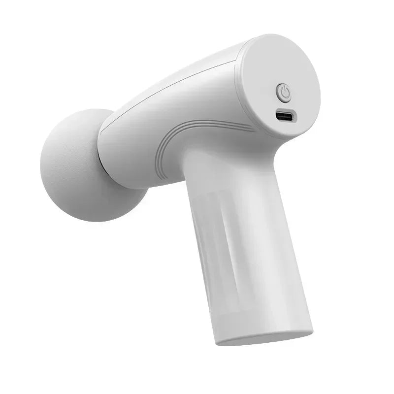 Minibliss ™ Pink Massage Gun-Compact Deep Tissue Massager for full-body Muscle Relief & Travel Use (USB Oppladbar)