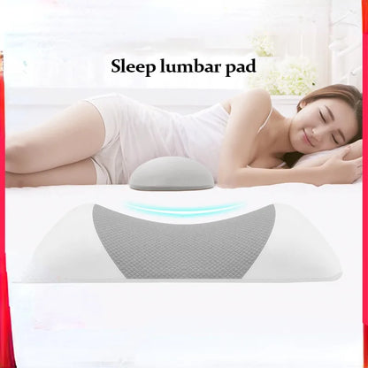 <tc><tc>Lunvail</tc></tc>™ Almohada lumbar para dormir CloudRest: soporte ergonómico de espuma viscoelástica para mayor comodidad en la espalda y la cintura