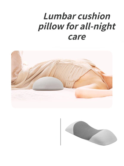 <tc><tc>Lunvail</tc></tc>™ Almohada lumbar para dormir CloudRest: soporte ergonómico de espuma viscoelástica para mayor comodidad en la espalda y la cintura