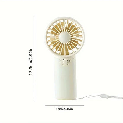 Fan gleoite Mini Fan Iniompartha Bán -Handeld Fan Lightweight Póca Fan Fan Fan Fan Leictreach Torann Beag Le haghaidh Bronntanas Mac Léinn Fan Allamuigh 2025 2025