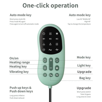 <tc>Lunvail</tc>™ FlexiBack 3-in-1 Lumbaal Massager – Slim Rugkussen met Verwarming, Luchtondersteuning en Zachte Trillingen
