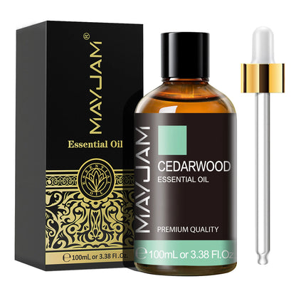 🌿 MayJam ™ 100 ml Pure Essential Oil - Premium Aromaterapy för diffusorer, luftfuktare och mer