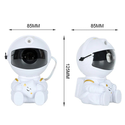 🌌 Lunvail ™ Astronaut Galaxy Star Projector-Space-tema nattljus för barn och vuxna
