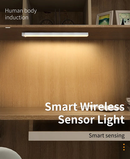Lunvail™ Smart Motion Sensor Light – Rechargeable Wireless LED Night Light with Auto Sensor (10–50cm)
