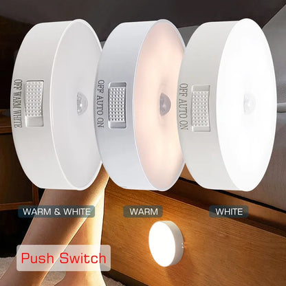 سنسور حرکت قابل شارژ LED LED NIGHT LIGH