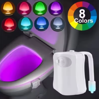 ZK30 Smart Motion Sensor Toalet Night Light - 8/16 Color LED podsvícení