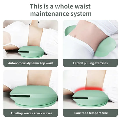 <tc>Lunvail</tc>™ FlexiBack 3-in-1 Lumbaal Massager – Slim Rugkussen met Verwarming, Luchtondersteuning en Zachte Trillingen