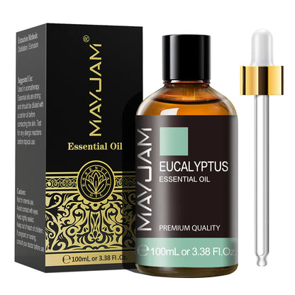 🌿 MayJam ™ 100 ml Pure Essential Oil - Premium Aromaterapy för diffusorer, luftfuktare och mer