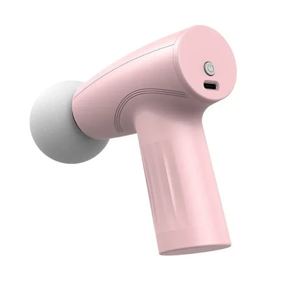 Minibliss ™ Pink Massage Gun-Compact Deep Tissue Massager for full-body Muscle Relief & Travel Use (USB Oppladbar)