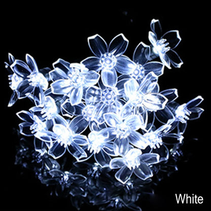<tc>Lunvail</tc> ™ Cherry Blossom Fairy String Lights - bateriový poháněný květinový výzdoba (10–40 LED)