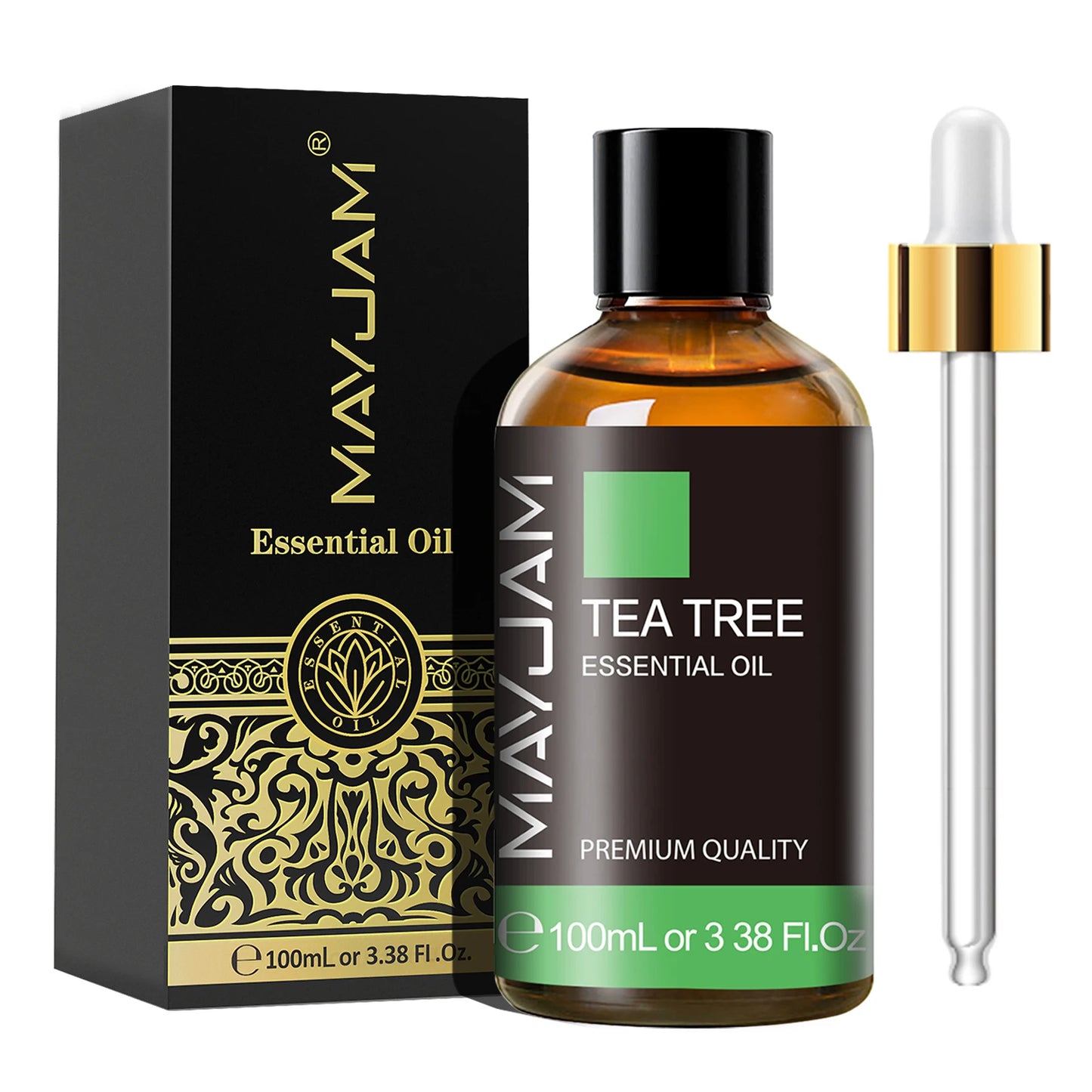 🌿 MayJam ™ 100 ml Pure Essential Oil - Premium Aromaterapy för diffusorer, luftfuktare och mer