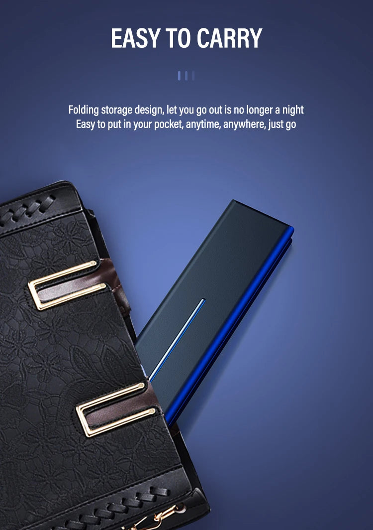 لامپ میز LED تاشو-کنترل لمس قابل شارژ USB ، محافظت از چشم ، نور 3 رنگ کم نور برای مطالعه ، دفتر و تختخواب