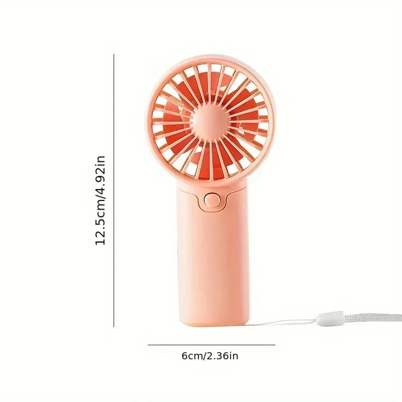Fan gleoite Mini Fan Iniompartha Bán -Handeld Fan Lightweight Póca Fan Fan Fan Fan Leictreach Torann Beag Le haghaidh Bronntanas Mac Léinn Fan Allamuigh 2025 2025