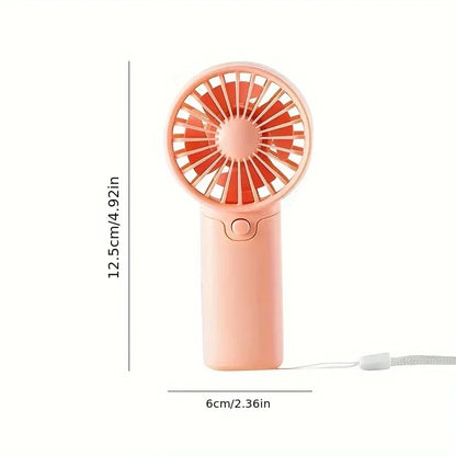 Fan gleoite Mini Fan Iniompartha Bán -Handeld Fan Lightweight Póca Fan Fan Fan Fan Leictreach Torann Beag Le haghaidh Bronntanas Mac Léinn Fan Allamuigh 2025 2025