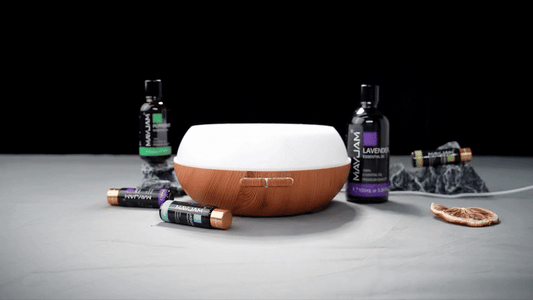 🌿 Mayjam ™ 100 ml ren æterisk olie - premium aromaterapi til diffusorer, luftfugtere og mere