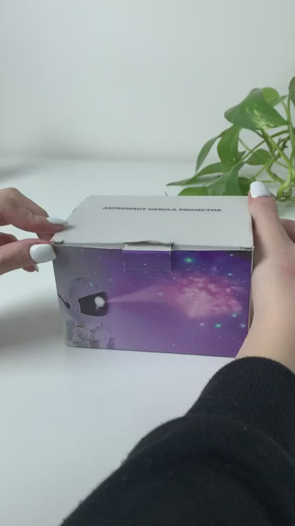 🌌 Lunvail ™ Astronaut Galaxy Star Projector-Space-tema nattljus för barn och vuxna